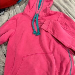 Under Armour Pink and Teal Hoodie